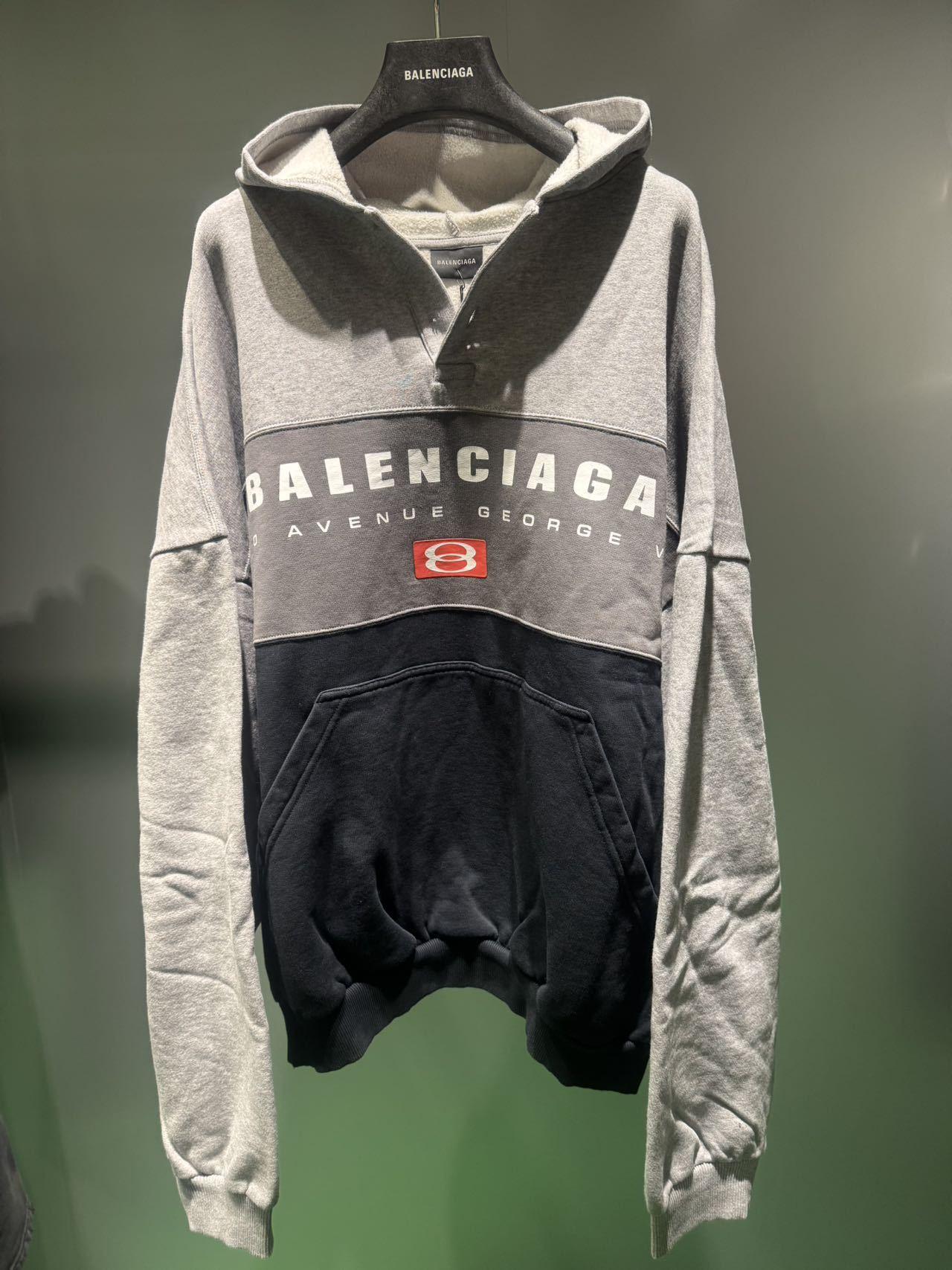 パーカー・フーディ Balenciaga Jersey Hoodie Men's Sweatshirts & Hoodies | Balenciaga US
