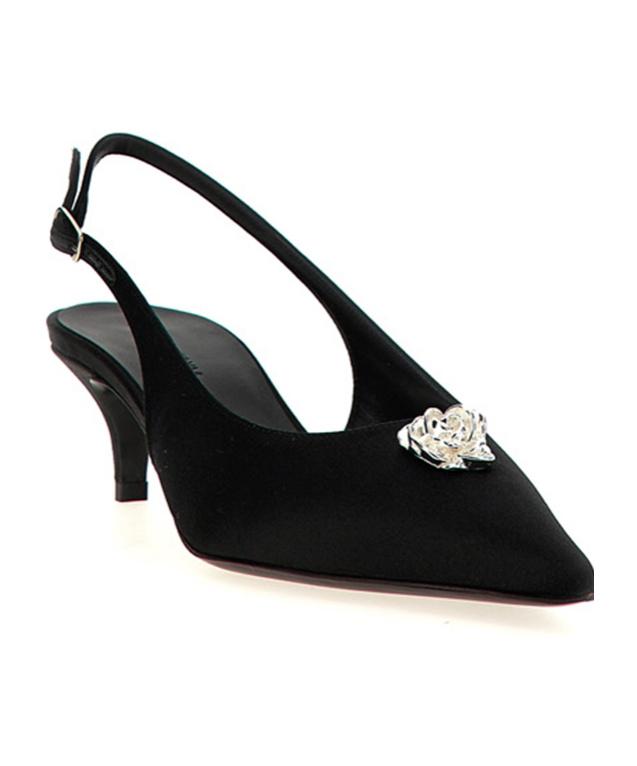 パンプス MAGDA BUTRYM Rosetta slingback Magda Butrym 45Mm Rosetta Slingback Pumps in Black | Lyst