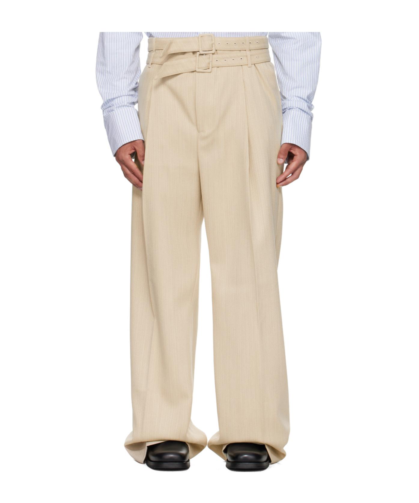 パンツ 24ss Egonlab stripe flare slacks 44 24ss Egonlab stripe flare slacks 44