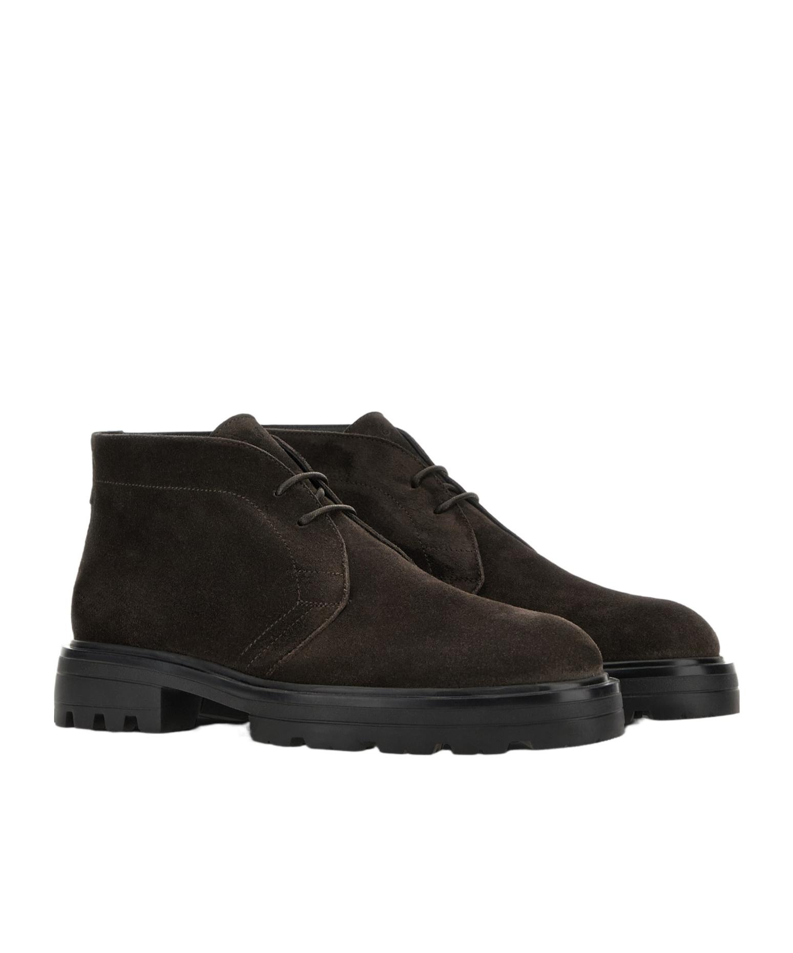 Hogan\'s Men’s Chukka Ankle Boots Hogan Ankle Boots Mens 8.5 Suede Lace-up Hiking Active  main image 2