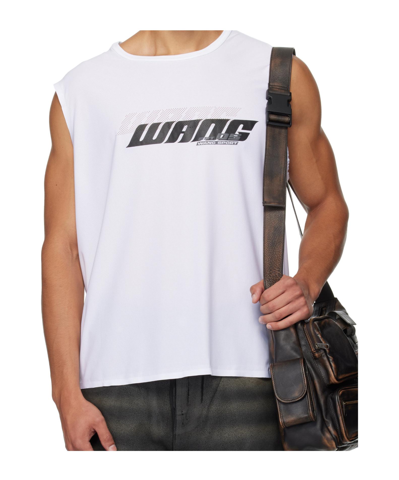 【ALEXANDER WANG】DISTRESSED MUSCLE TEE M t-by-alexander-wang-VINTAGE-