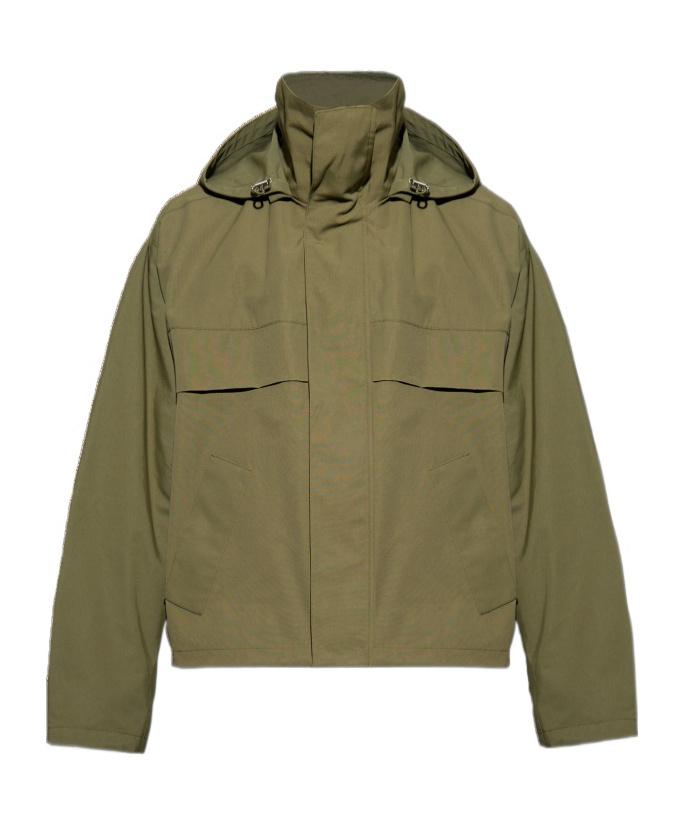 【送料&関税込】Bottega Veneta Hooded Parka Bottega Veneta Fur Hood and Lining Nylon Parka men - Glamood