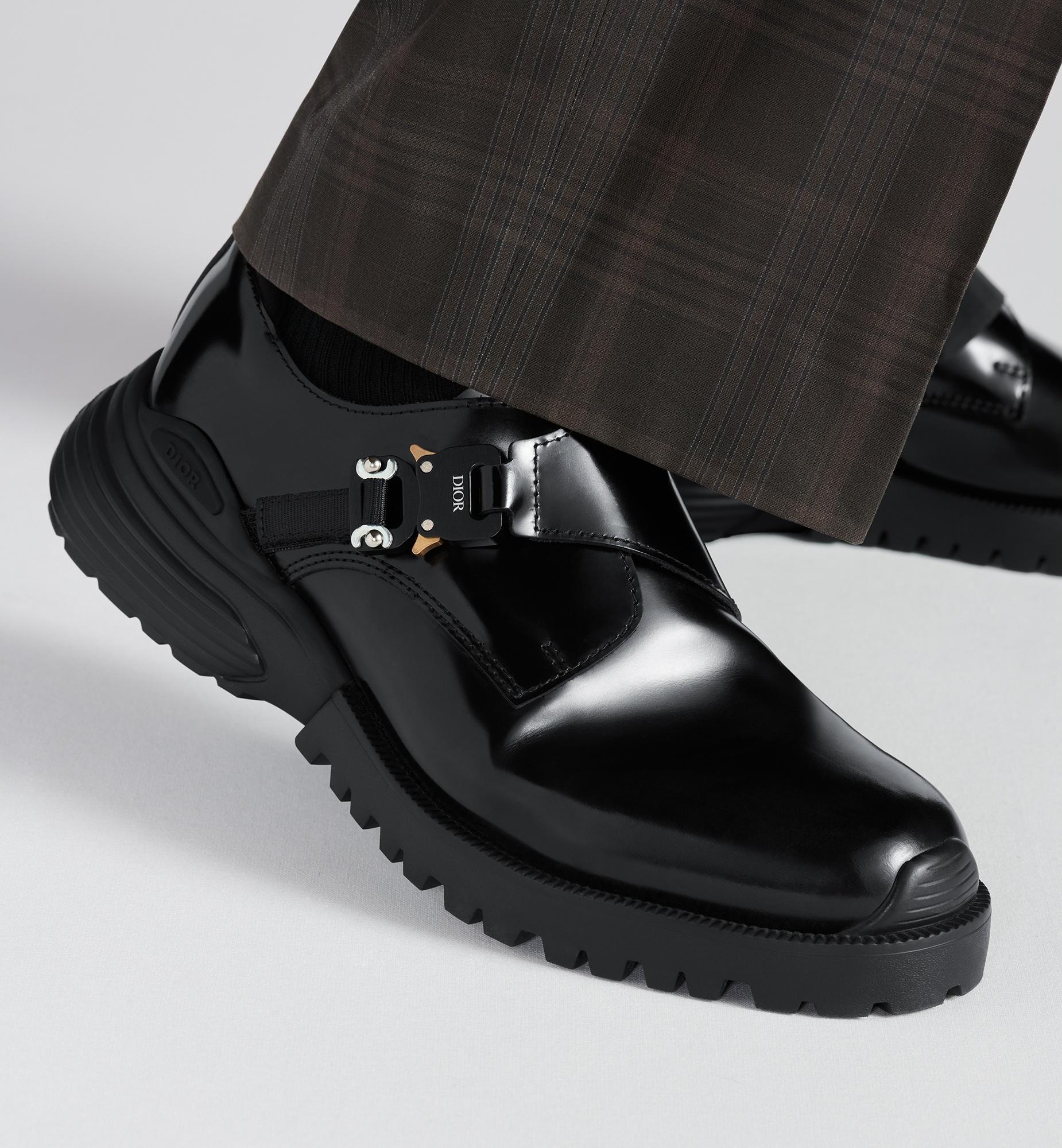 Dior Combat Buckled Monk Shoes in Black for Men | Lyst