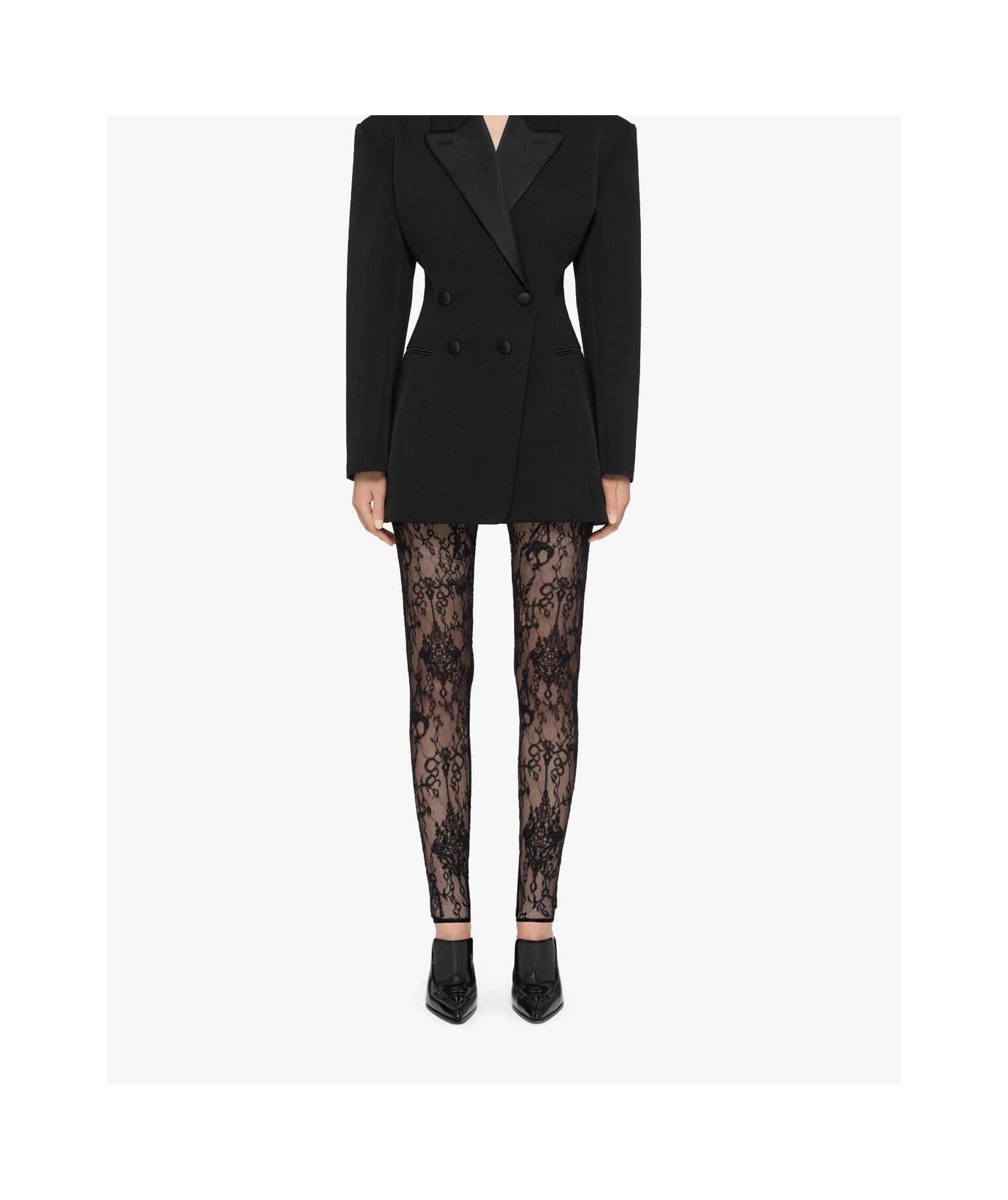 パンツ GIVENCHY Lace chandelier leggings Black Givenchy Chandelier Lace Leggings | Black | FARFETCH MY