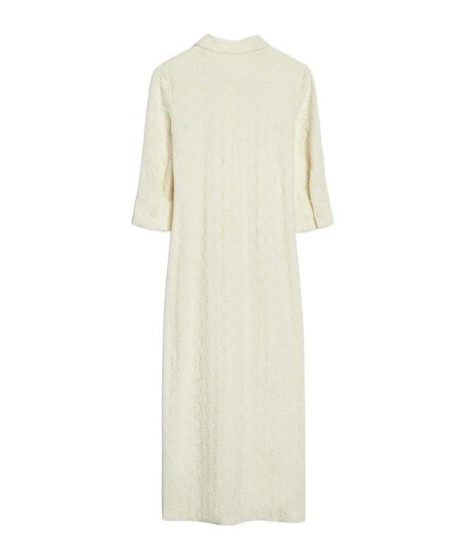 ワンピース Jil Sander Multicolor polyester blend dress JIL SANDER Cape-effect cotton-poplin maxi dress | NET-A-PORTER