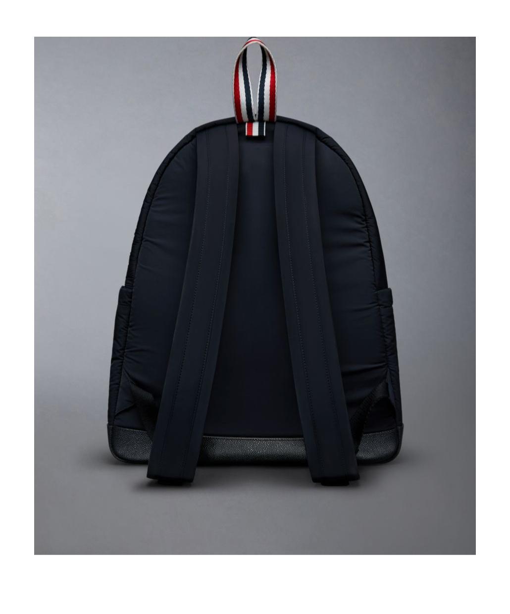 Thom Browne Logo Detailed Zipped Backpack in Blue for Men | Lyst