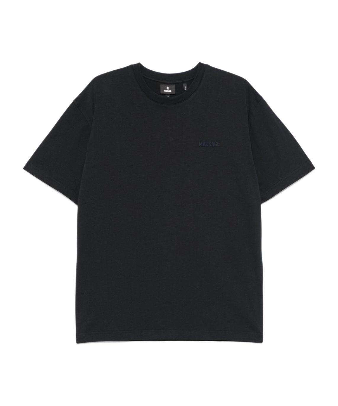【関税込み】MACKAGE ブラック Abram ニットTシャツ Mackage Short sleeve t-shirts for Men | Online Sale up to 60