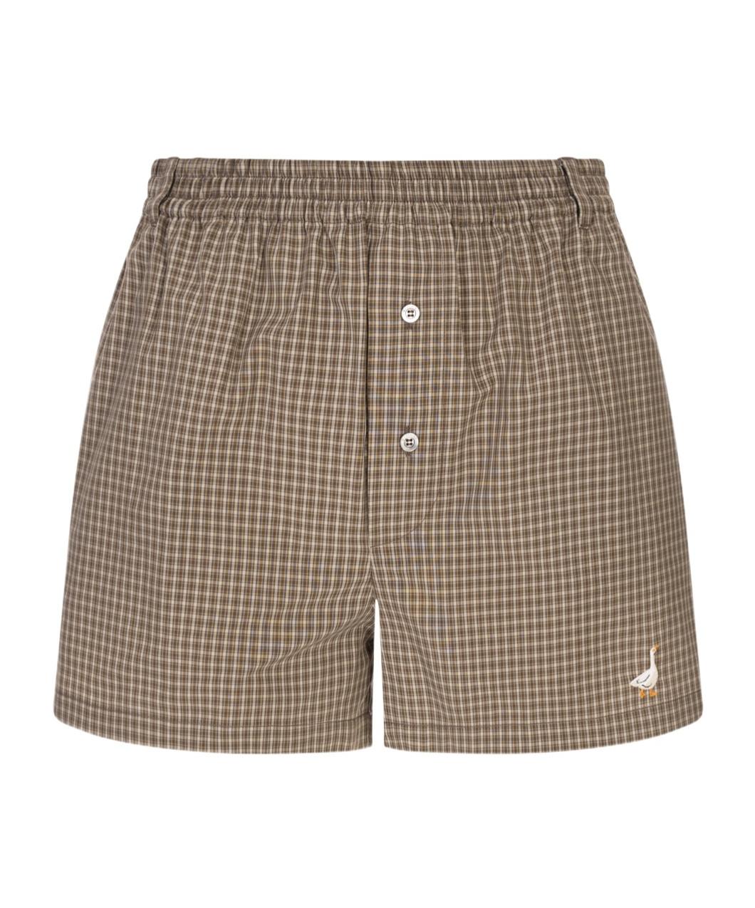 ショートパンツ MOSCHINO Women Shorts  Burmudas A0310 77292103 Brown Moschino Mini shorts for Women | Online Sale up to 79% off
