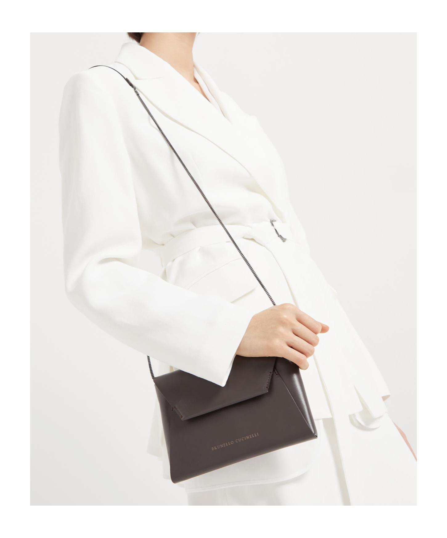 Brunello Cucinelli Duo Foldover Top Clutch Bag | Lyst