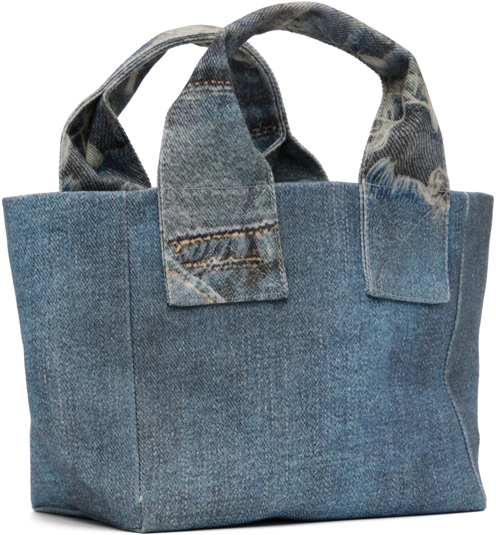 OTTOLINGER Denim Tote Bag in Blue | Lyst UK