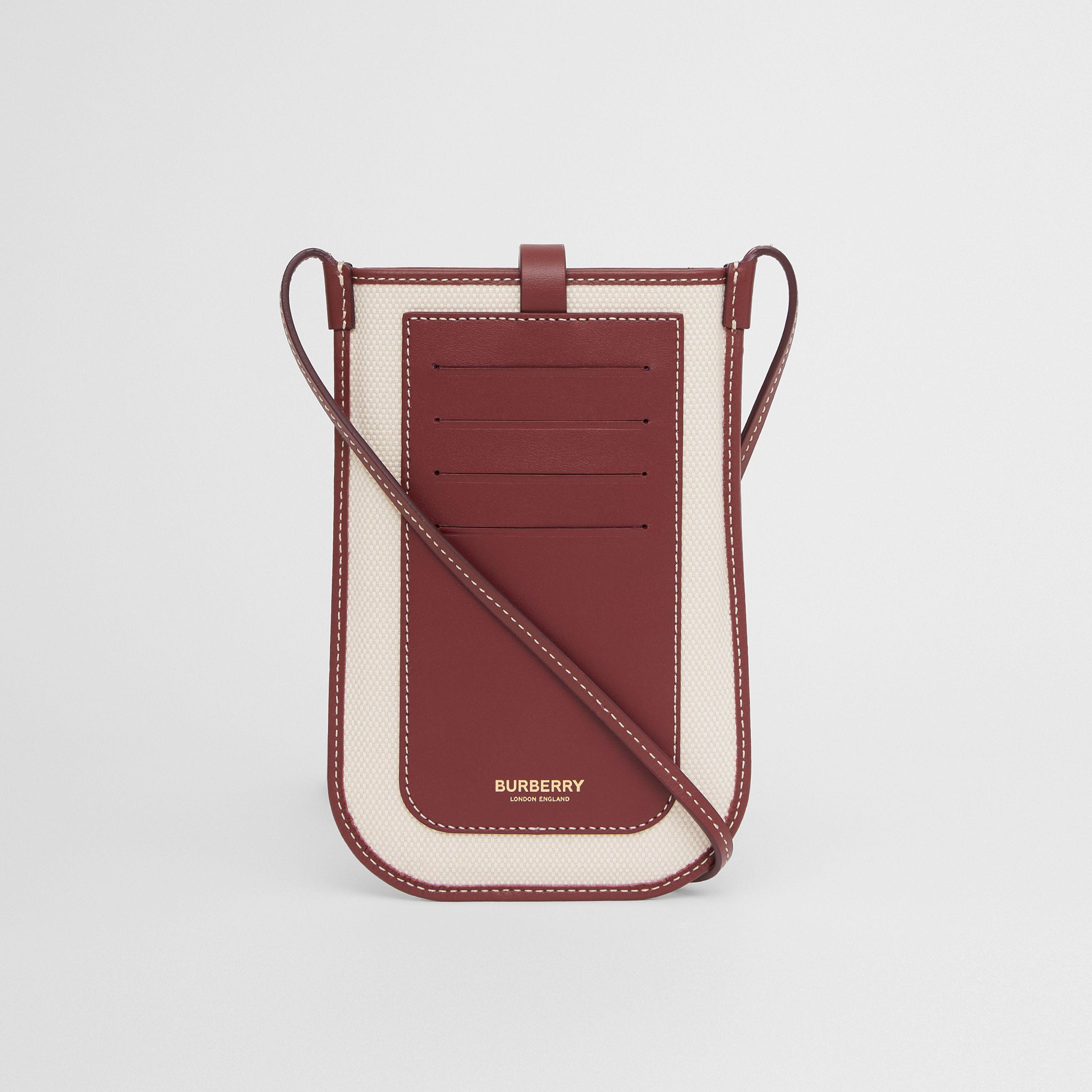 ＊BURBERRY＊ LEATHER PHONE CASE 関税/送料込 luxury-women-burberry-new-
