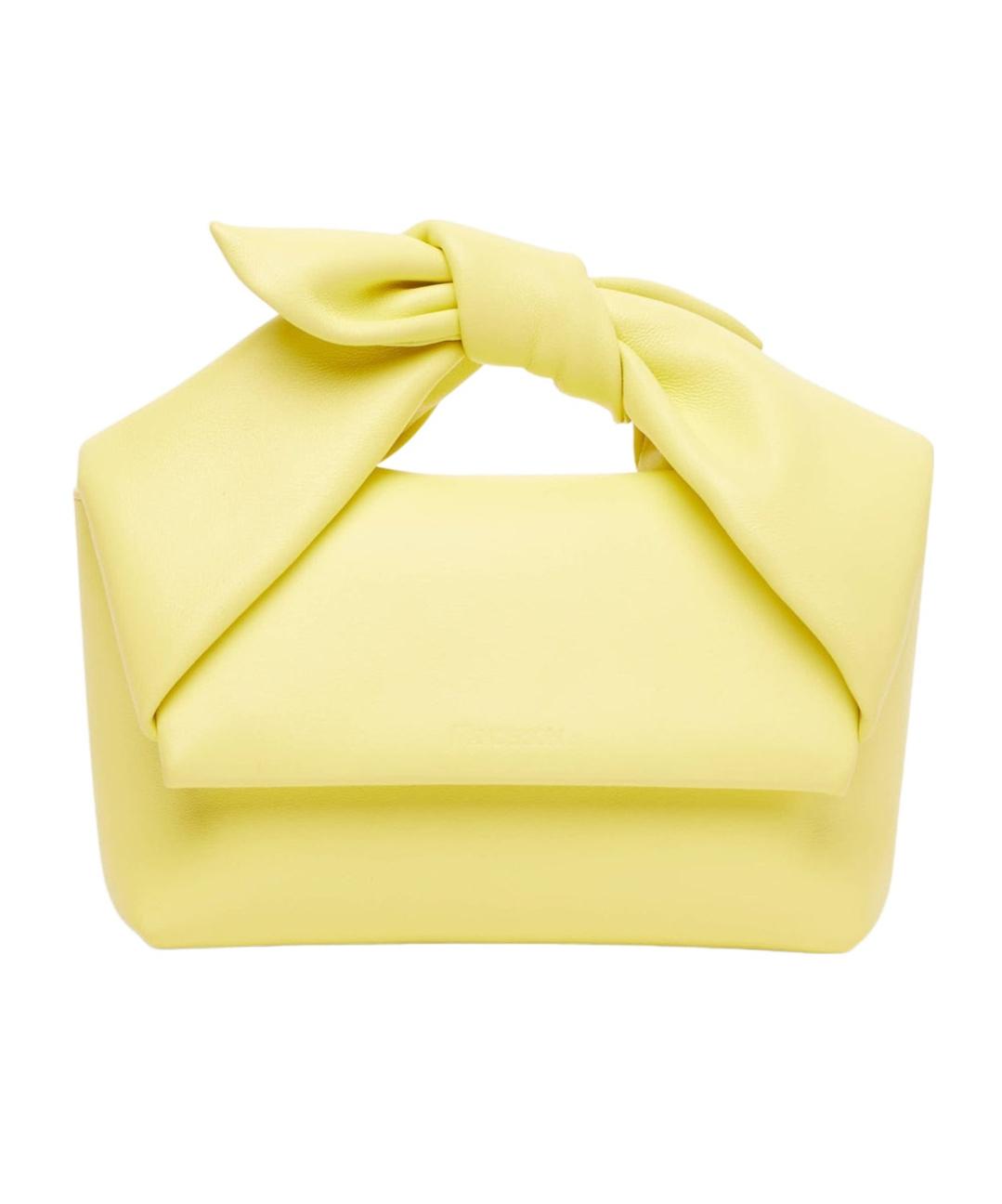 JW Anderson Medium Bow Twister Tote Bag in Yellow | Lyst