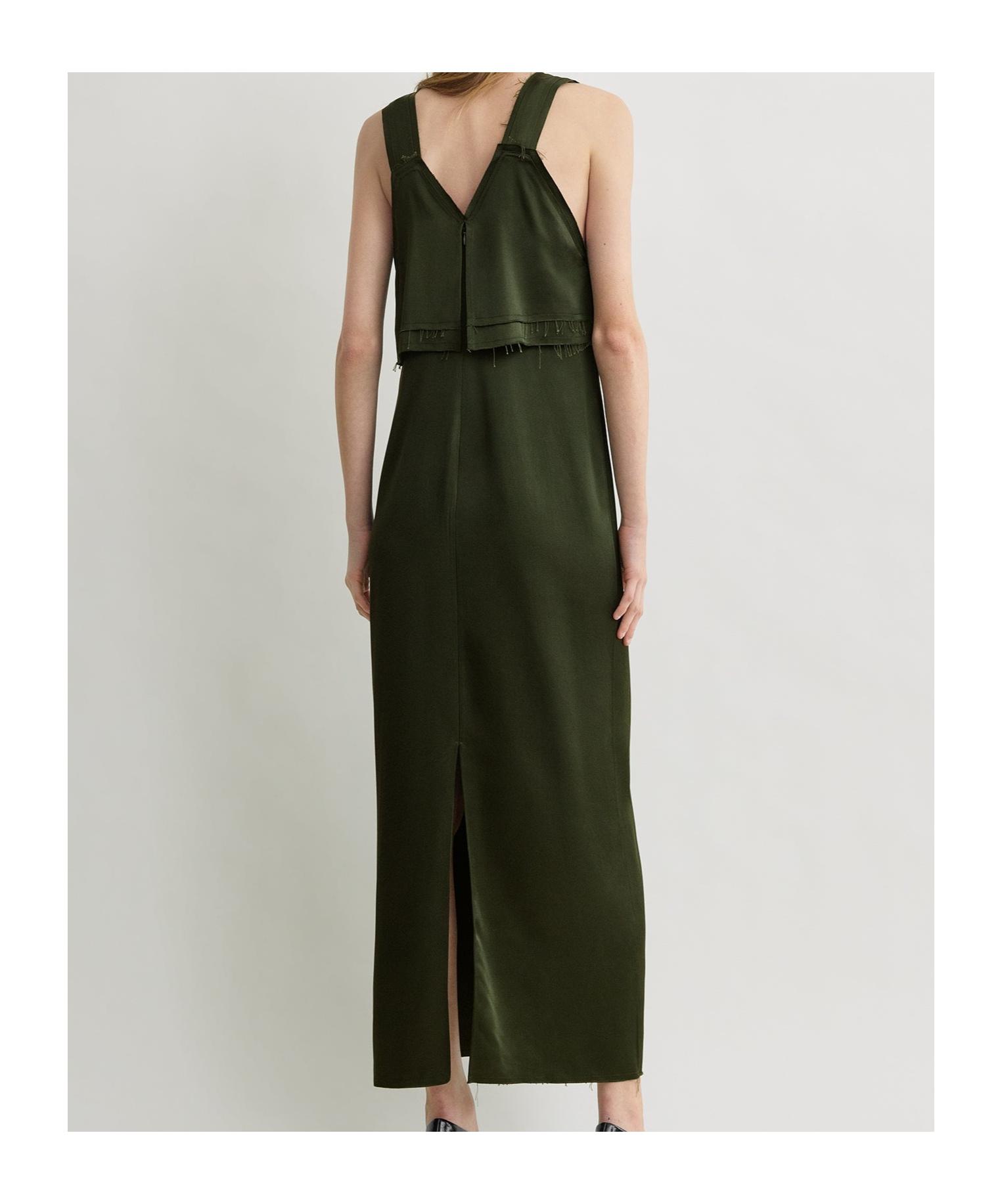 toteme green dress Topshop Mint Green Satin Mini Dress main image 0