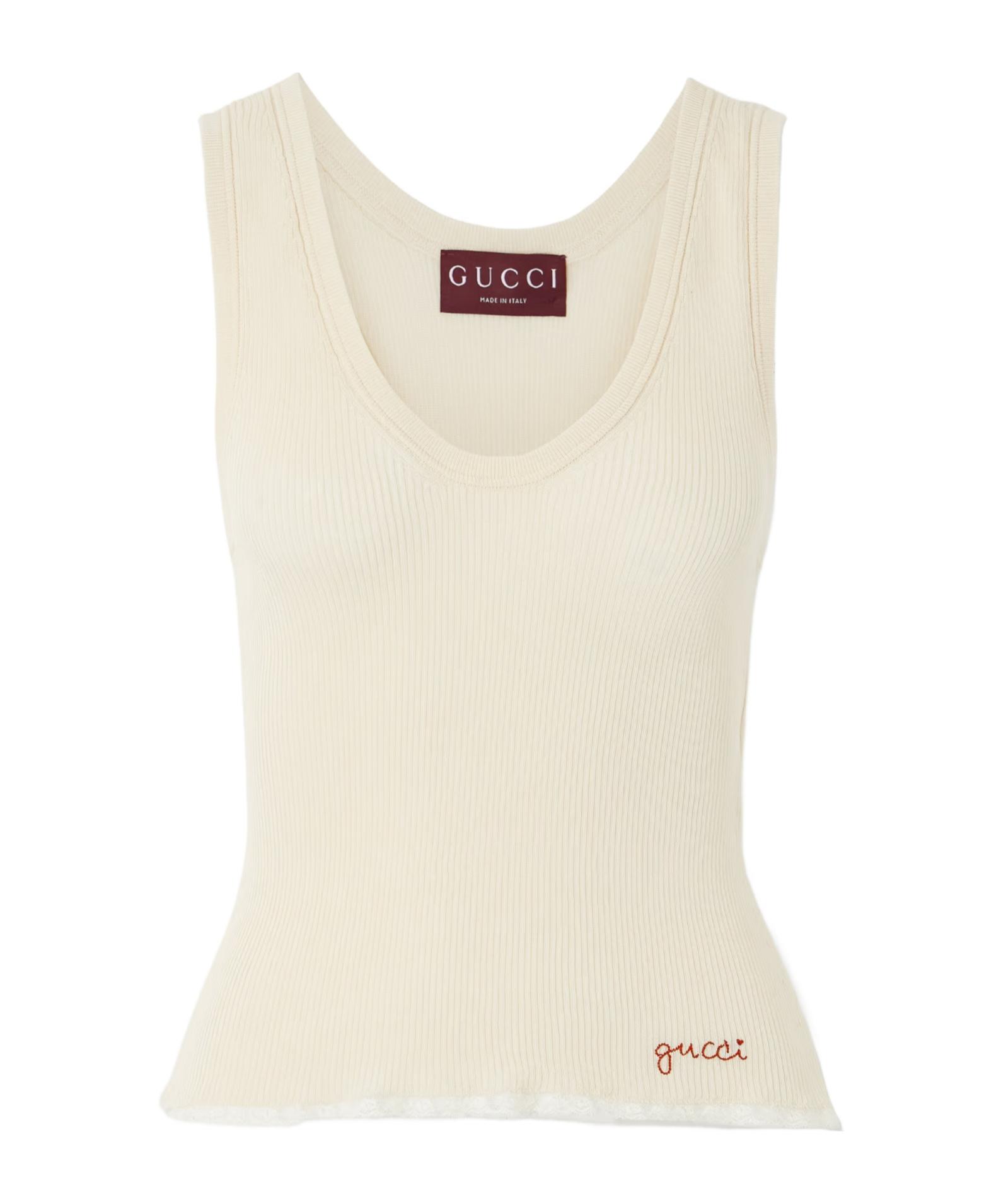 Women's Gucci Sleeveless and tank tops | Lyst