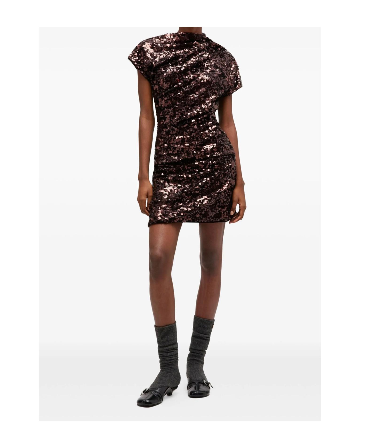 ganni black sparkle mini dress Sequins in Buy COS Grey Asymmetric out define the back Color:Light Lilac fabric:Rayon