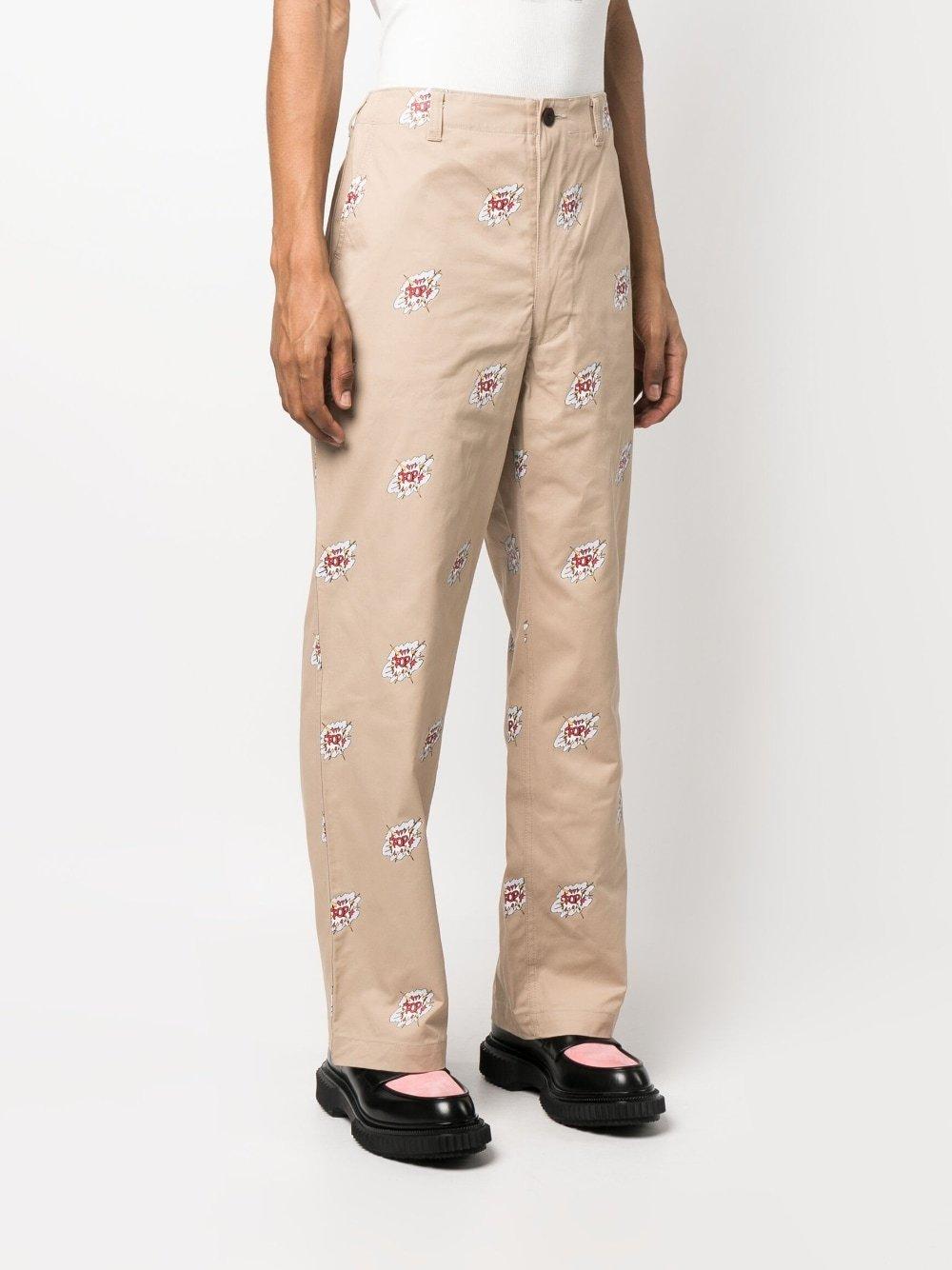 JUNYA WATANABE パンツ（その他） 白x黒 2000424O0062 Junya Watanabe Pants for Men | Online Sale up to 72% off | Lyst