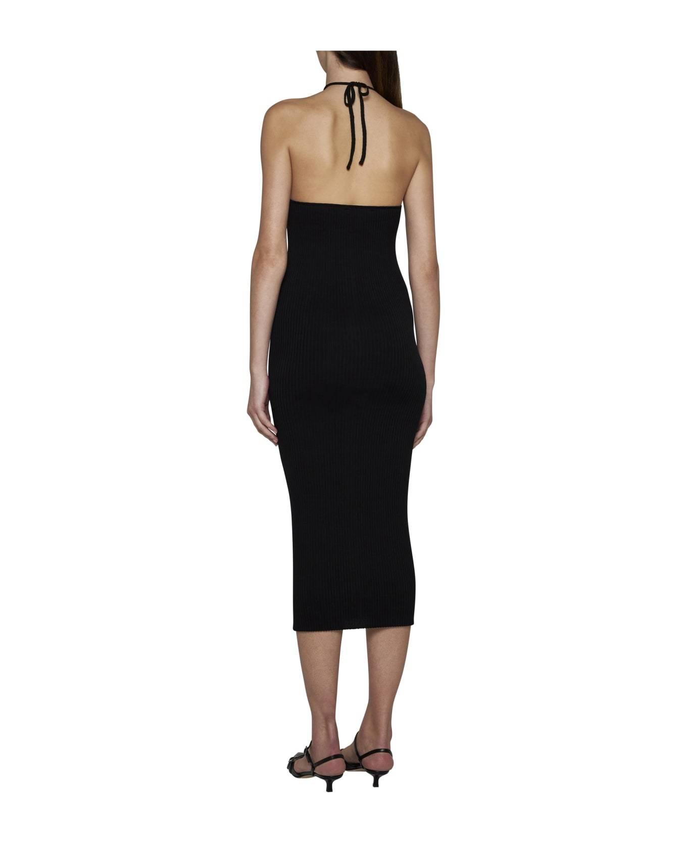 ワンピース AMIRI CRYSTAL MINI DRESS Amiri Black Starburst Crystal Minidress | ModeSens