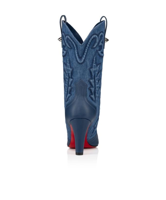 Blue Christian Louboutin Boots for Women | Lyst