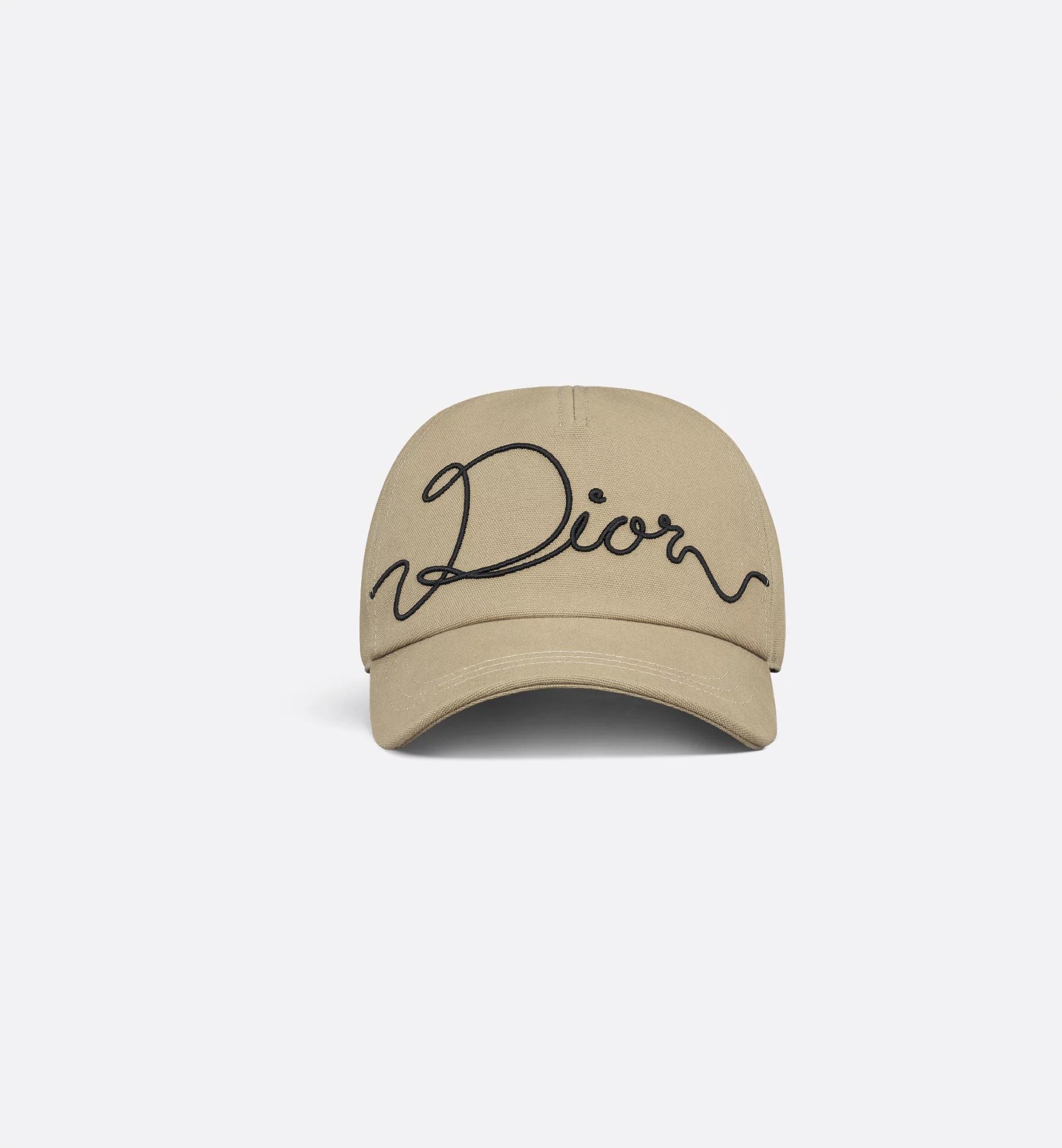 Dior Ribbon Cap in Natural for Men | Lyst