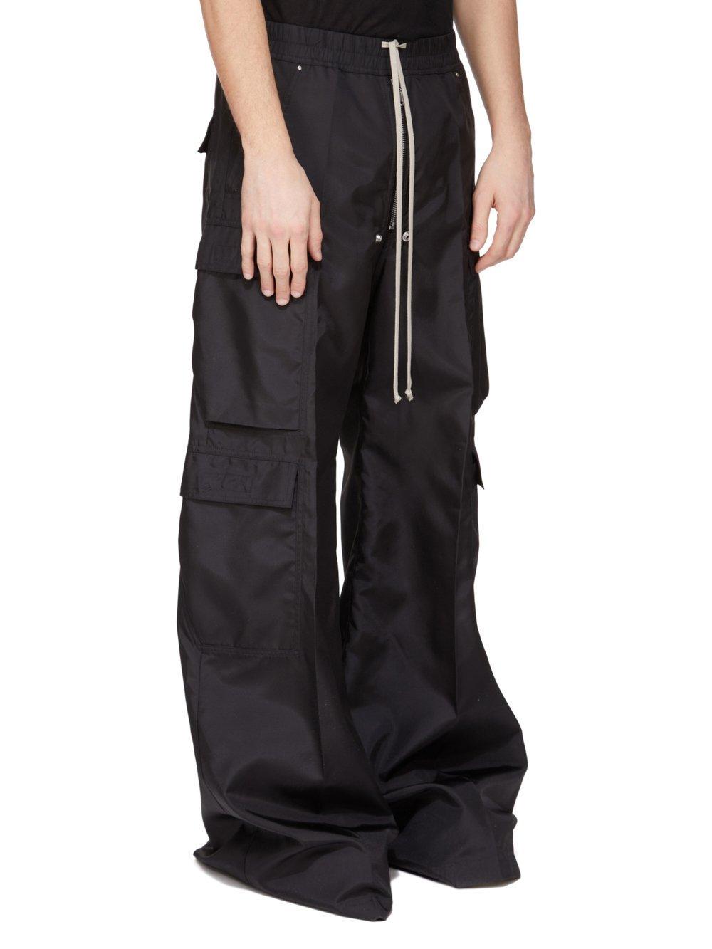 Rick Owensリックオウエンス　drawstring cargo long RICK OWENS(リックオウエンス)CREATCH WIDE CARGO DRAWSTRING