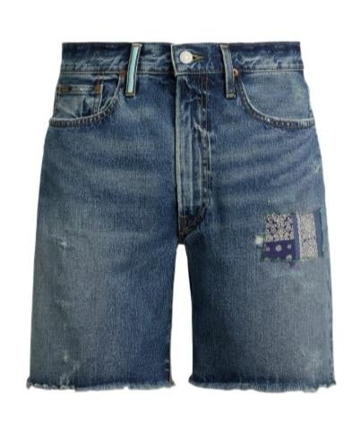 Polo Ralph Lauren Patchwork Shorts in Blue for Men | Lyst