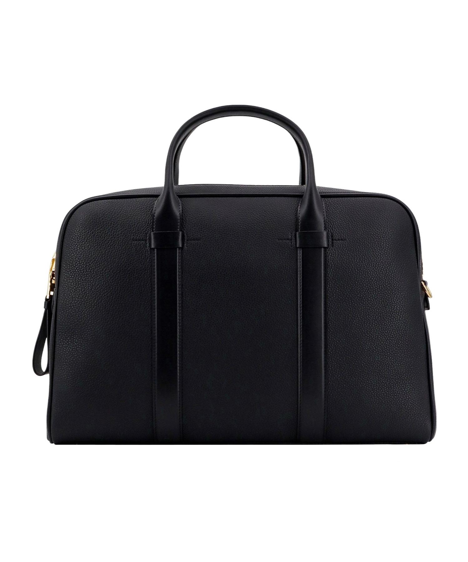 バッグ TOM FORDDOUBLE ZIP BRIEFCASE GRAIN LEATHER DOUBLE ZIP BRIEFCASE | TOM FORD Fashion