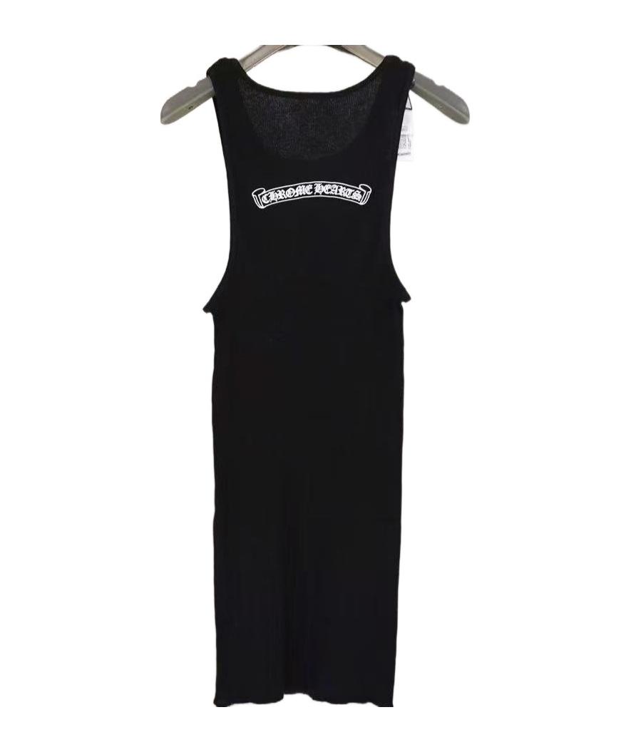 Chrome Hearts Vest Dress in Black | Lyst