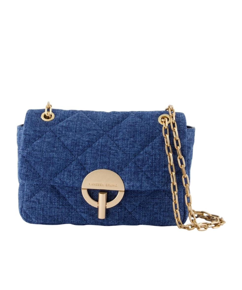 ショルダーバッグ・ポシェット VANESSA BRUNO Women Shoulder Bags 0PVE31V40410890 BLUE ショルダーバッグ・ポシェット VANESSA BRUNO Women Shoulder