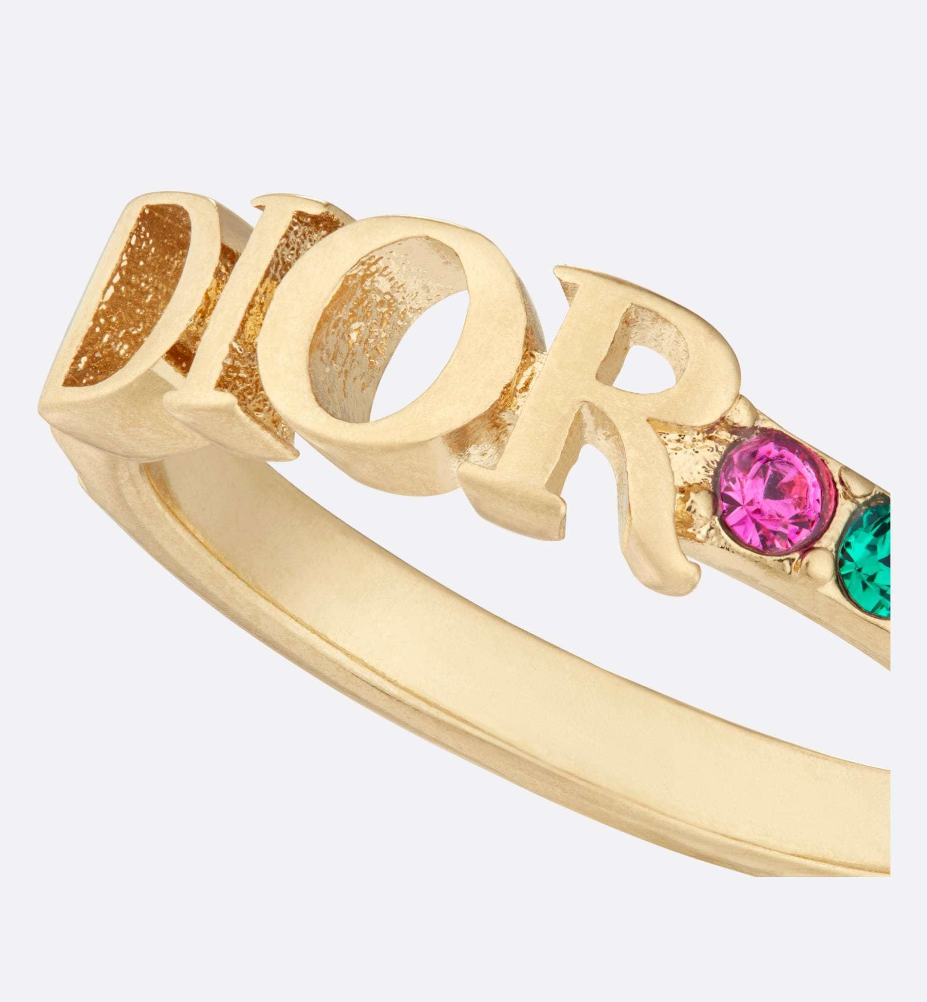 【ロゴが可愛い】DIOR Dio(r)evolution リング DIOR DIO(R)EVOLUTION RING – EYE LUXURY CONCIERGE