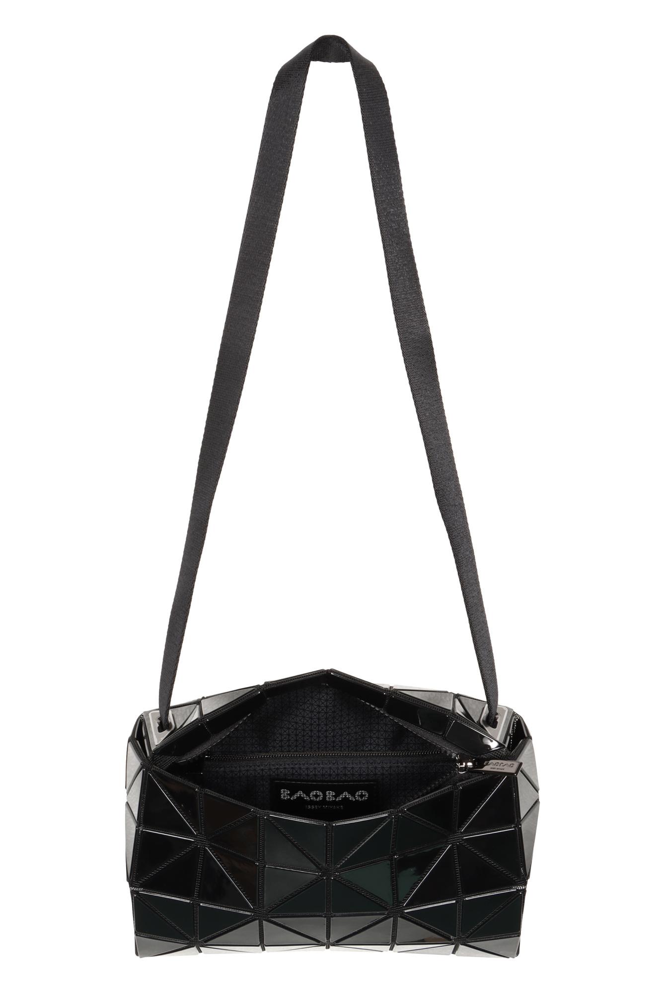 バッグ 00s issey miyake leather shoulder bag Issey Miyake Metallic Silver Bucket Crossbody Shoulder SAK