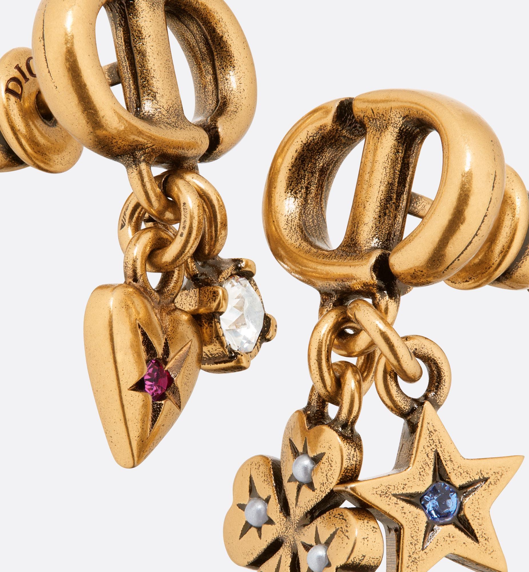 Dior Lucky Choms Earrings in Metallic | Lyst