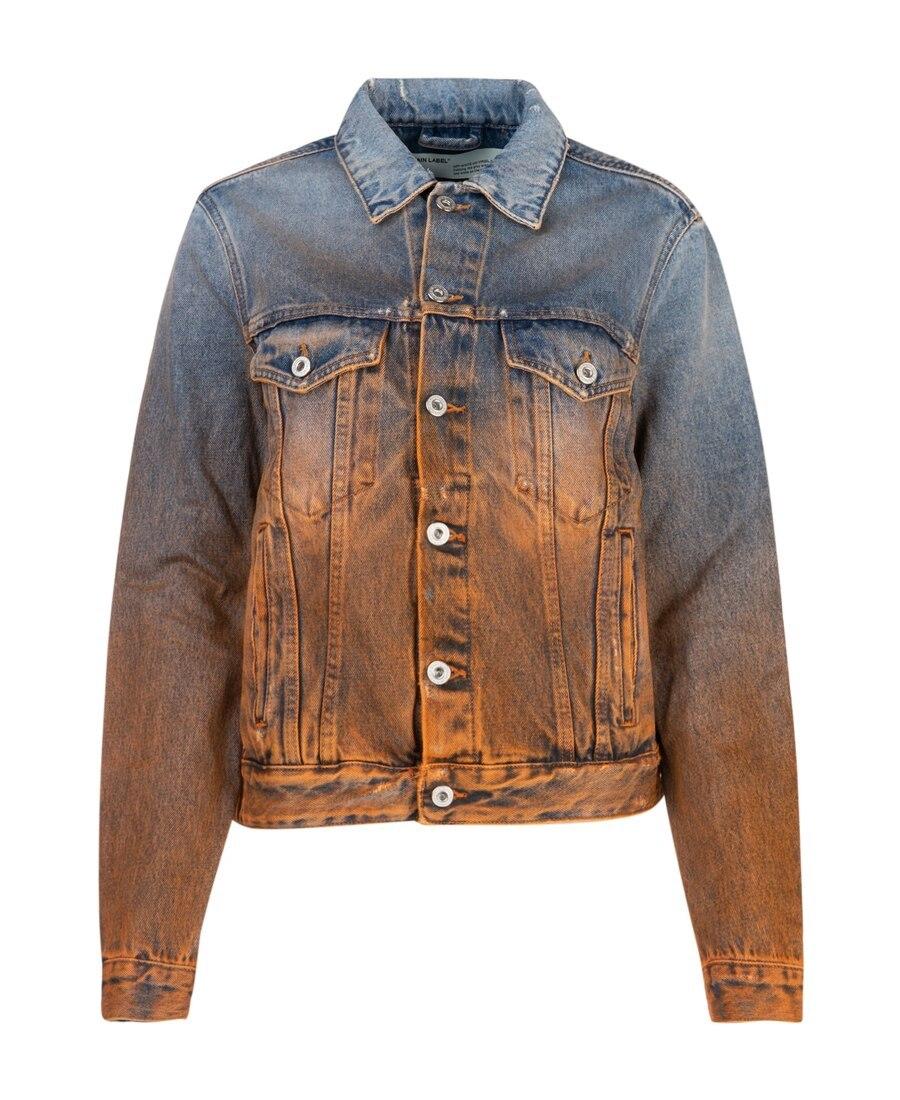 【猫田】OFF-WHITE ×VIRGIL ABLOHデニムジャケット 2013 Virgil Abloh Off White Paint Denim Jacket L – Milk Room