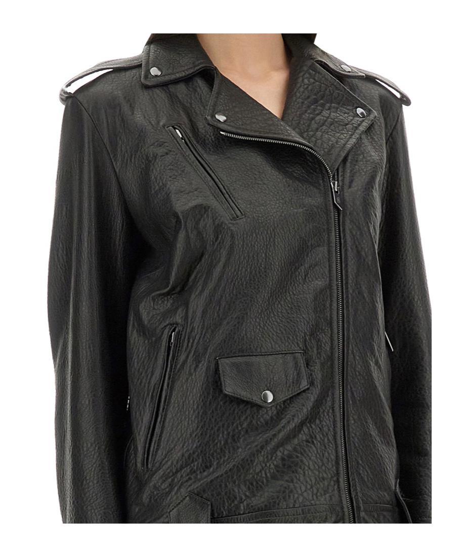 若干眠い様売約済 SalvatoreSantoro leather jacket Salvatore Santoro Leather Jacket | Black | FARFETCH