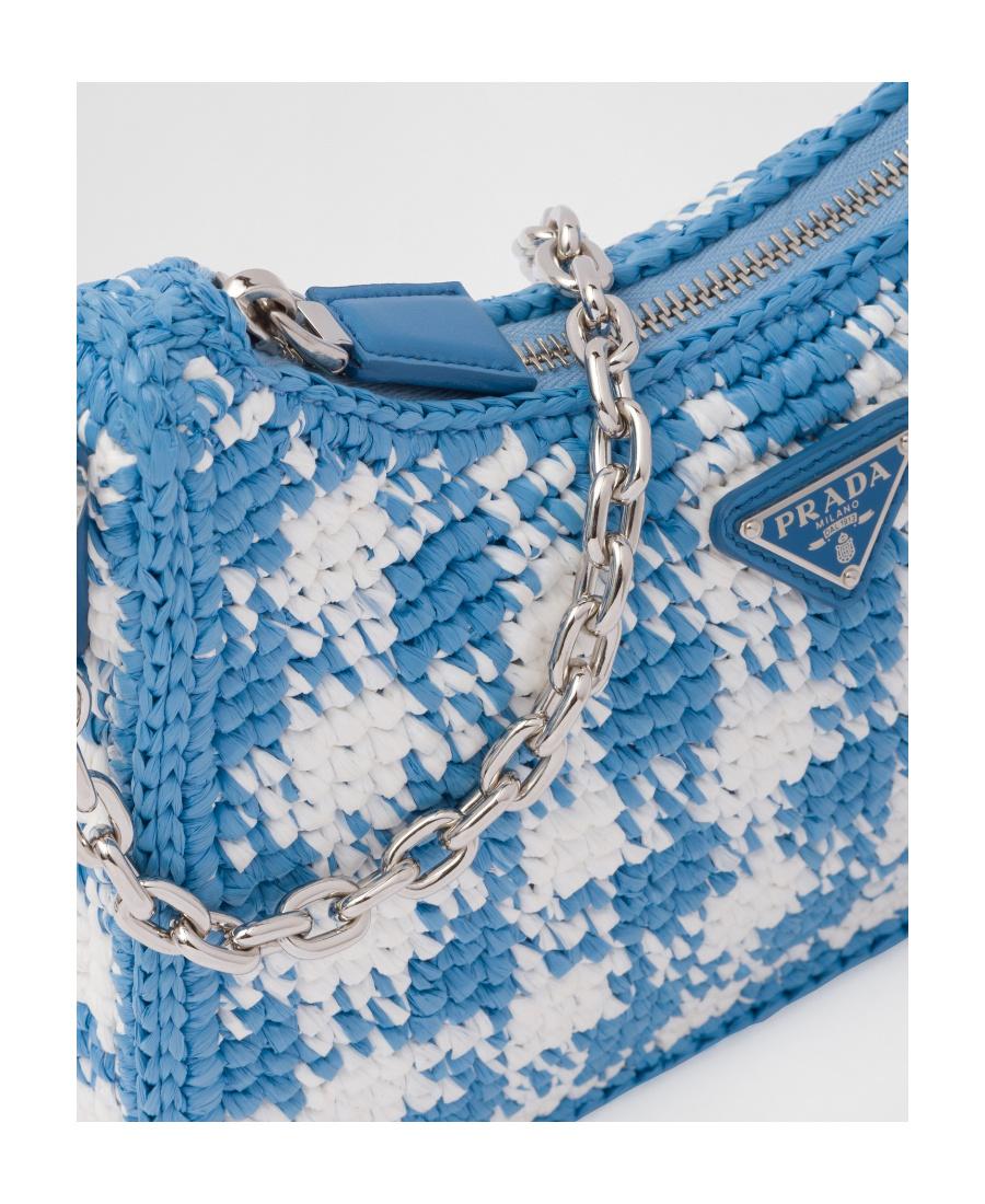 PRADA＊Re-Edition raffia mini-bag ラフィアミニバッグ＊送料込 PRADA＊Re-Edition raffia mini-bag ラフィアミニバッグ＊送料込