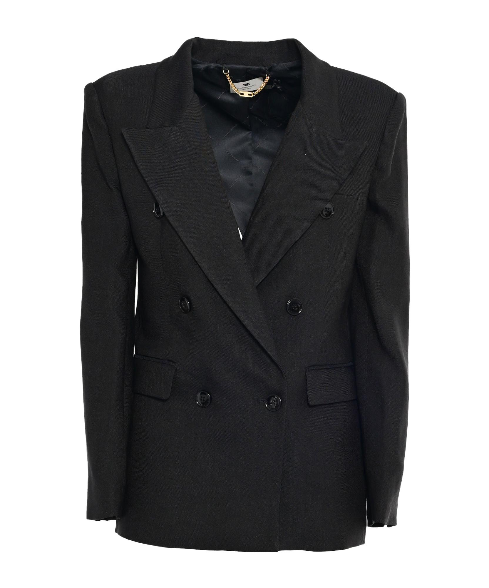 【ELISABETTA FRANCHI】ブラック ダブルブレスト ブレザー 27594322_57394531_600.jpg