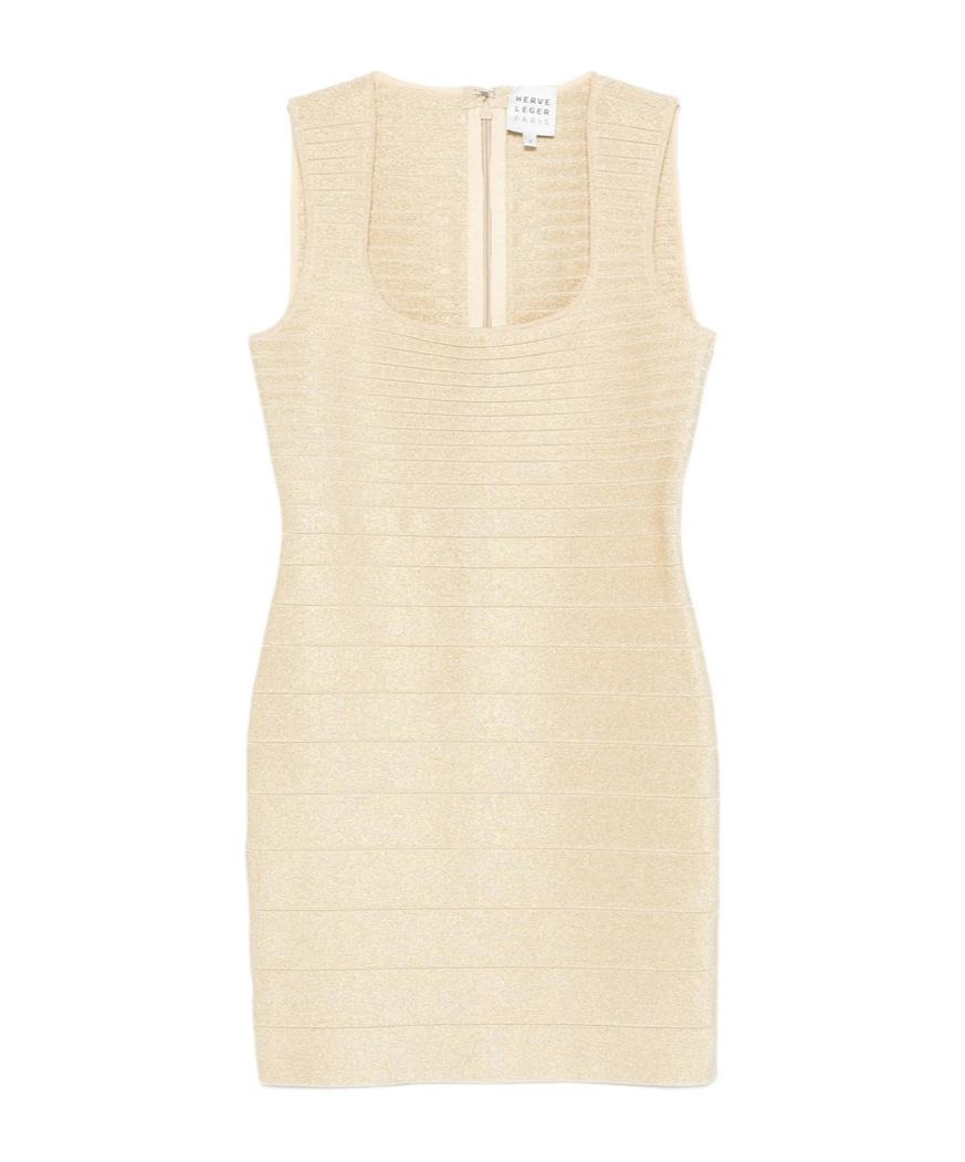 Natural Herv Lger Dresses for Women | Lyst