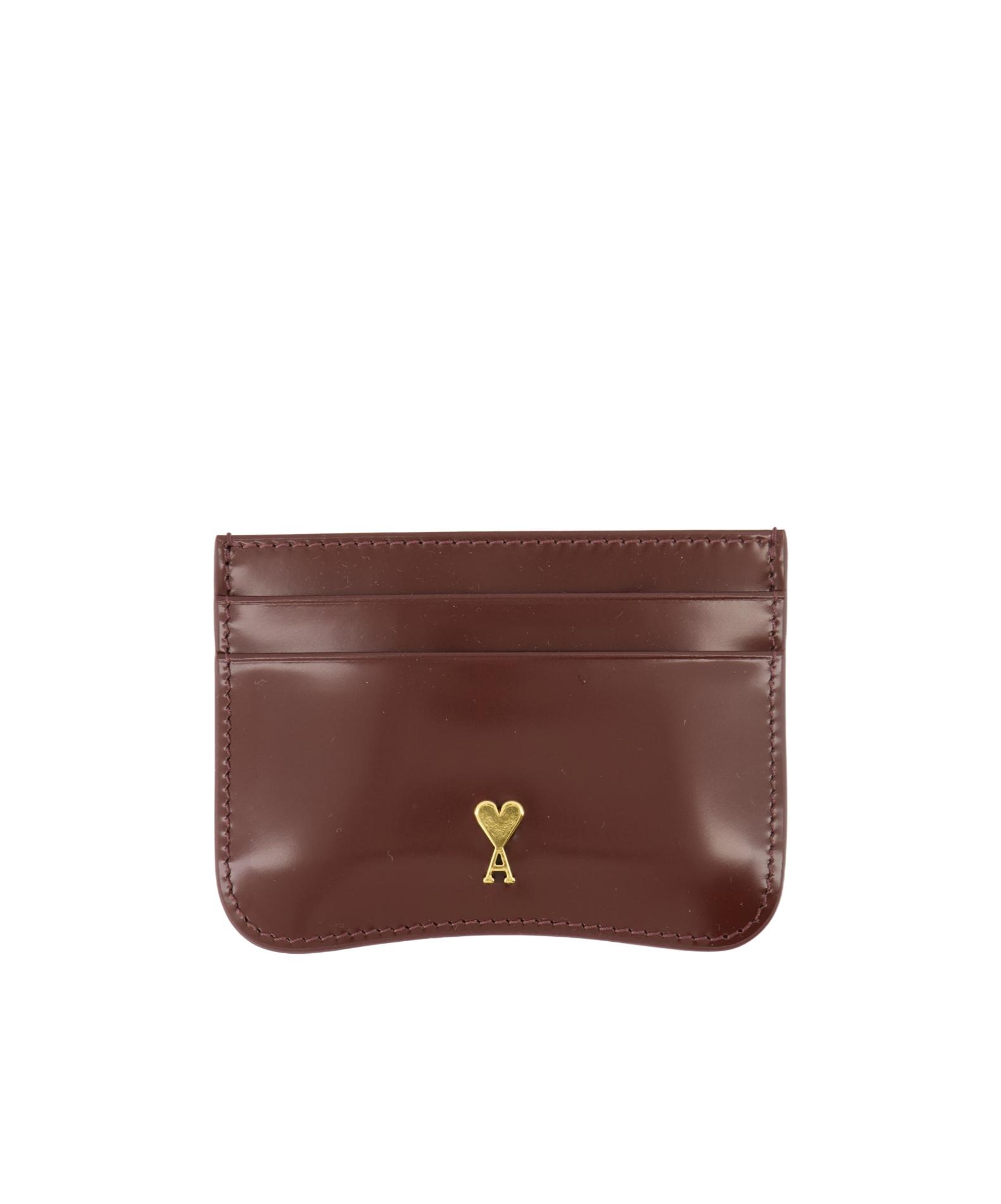 SALE【AMI】フォールドオーバートップ ウォレット Voulez-Vous フォールドウォレット ブラック | AMI PARIS