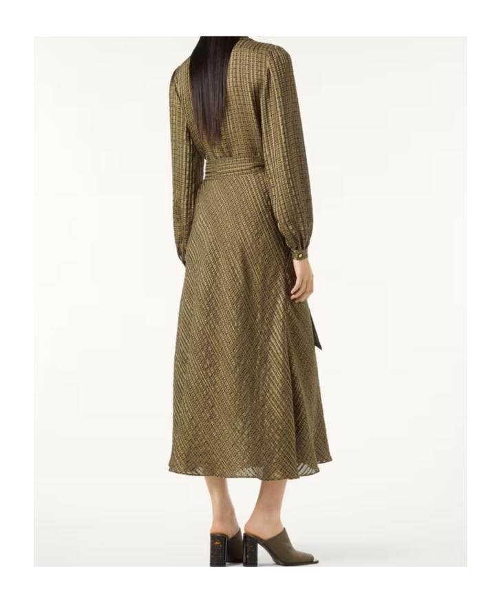 ladies spring dresses 2024 Baikeli Popular for Women Women's Summer Comfort Fashion Printing Tie Long Sleeve V-Neck Dress Womens Dresses 2024 PLUS-SIZE-DRESS