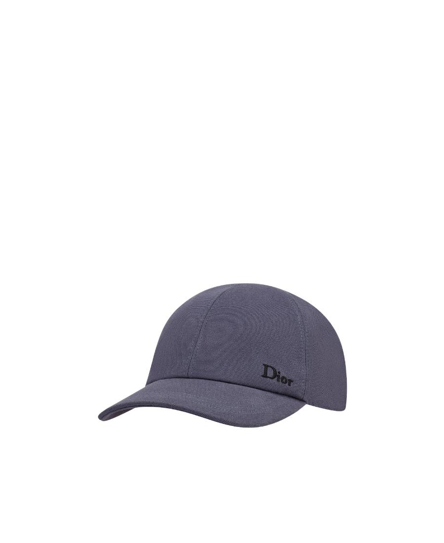 Dior Homme Logo Embroidered Cap in Blue for Men | Lyst