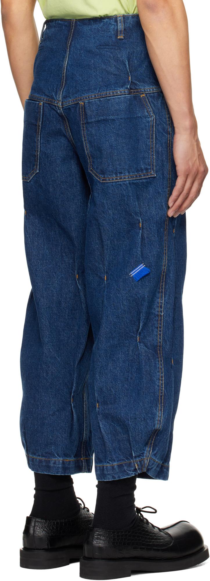 【ADERERROR】 Petri jeans Black Blue ADER error Black Petri Jeans ADER error