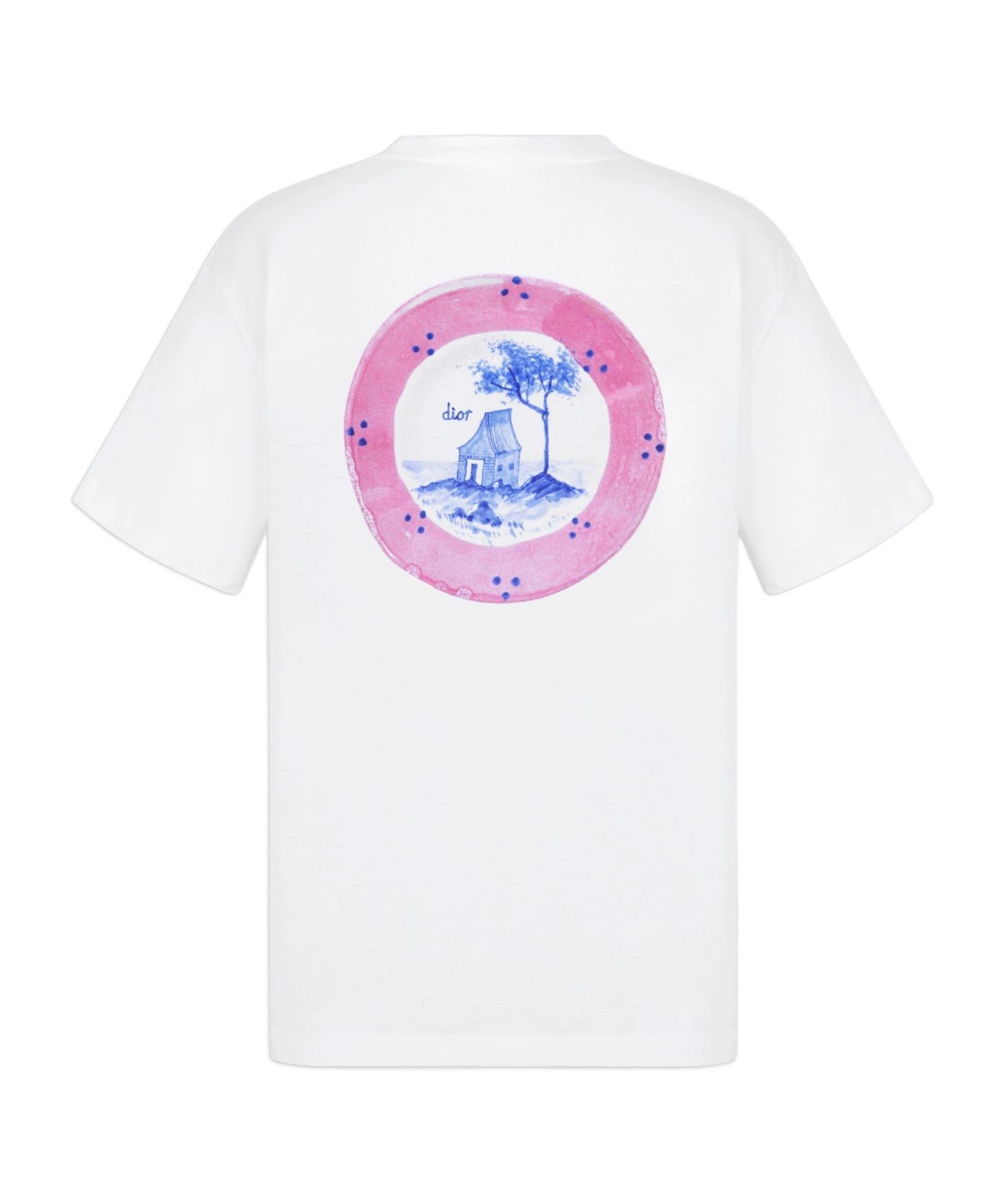 Dior And Hylton Nel T-Shirt, Relaxed Fit in White for Men | Lyst