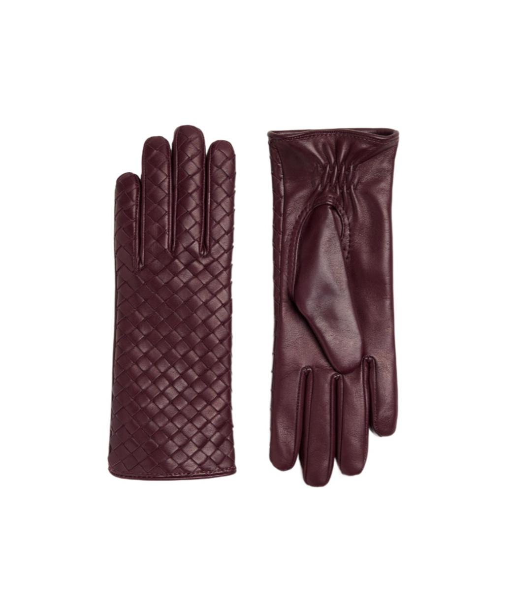 Bottega Veneta Glove Brown / ボッテガ レザー 手袋 Bottega Veneta Gloves for Women | Online Sale up to 40% off