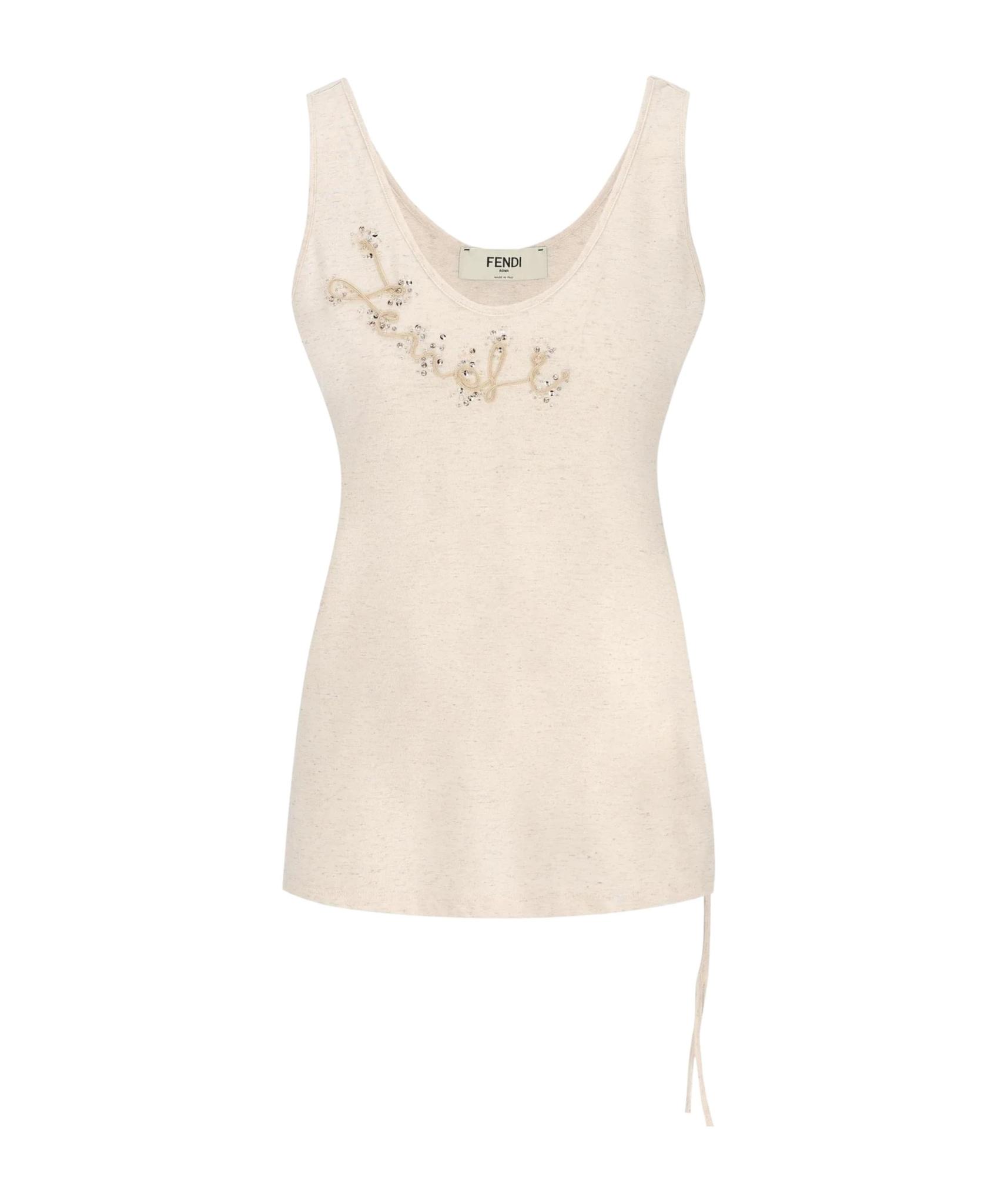 Fendi Sleeveless and tank tops for Women | Online Sale up to