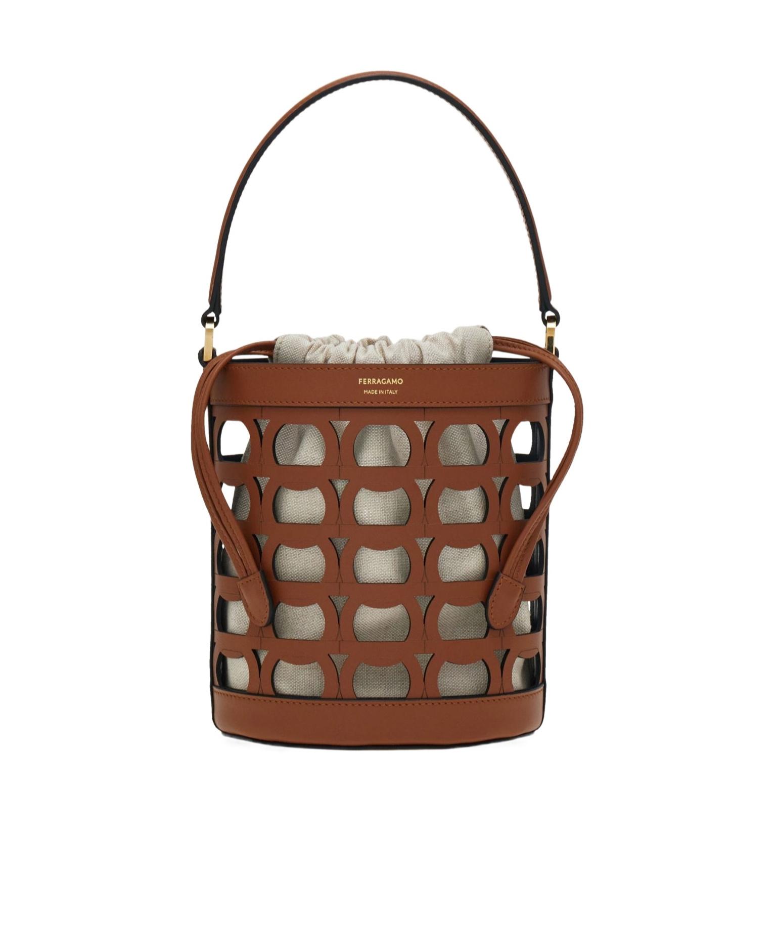ショルダーバッグ・ポシェット FERRAGAMO BUCKET BAG (211488757946 LANGUOR) Ferragamo Salvatore Bucket Bags In Languor | ModeSens