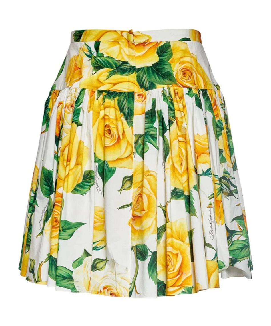 Yellow Dolce & Gabbana Skirts for Women | Lyst