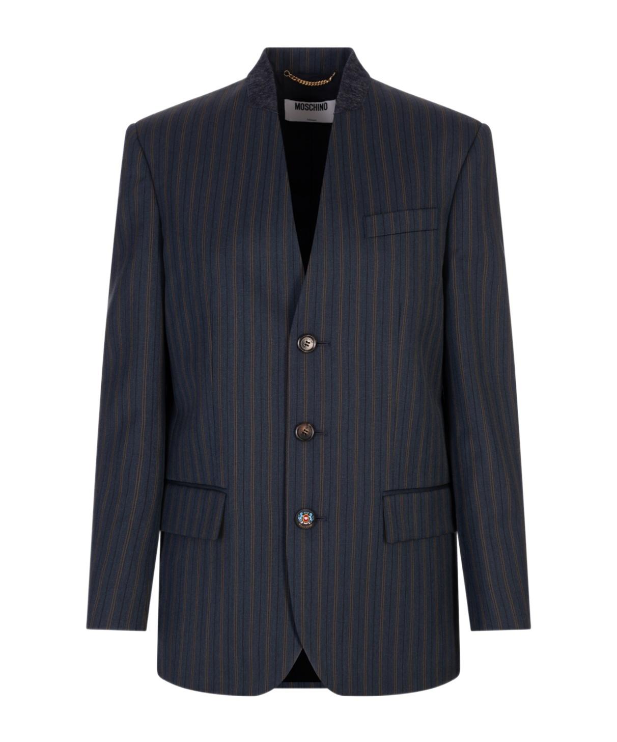 【関税&送料込】Moschino Single-Breasted Jacket Moschino Blazers, sport coats and suit jackets for Women