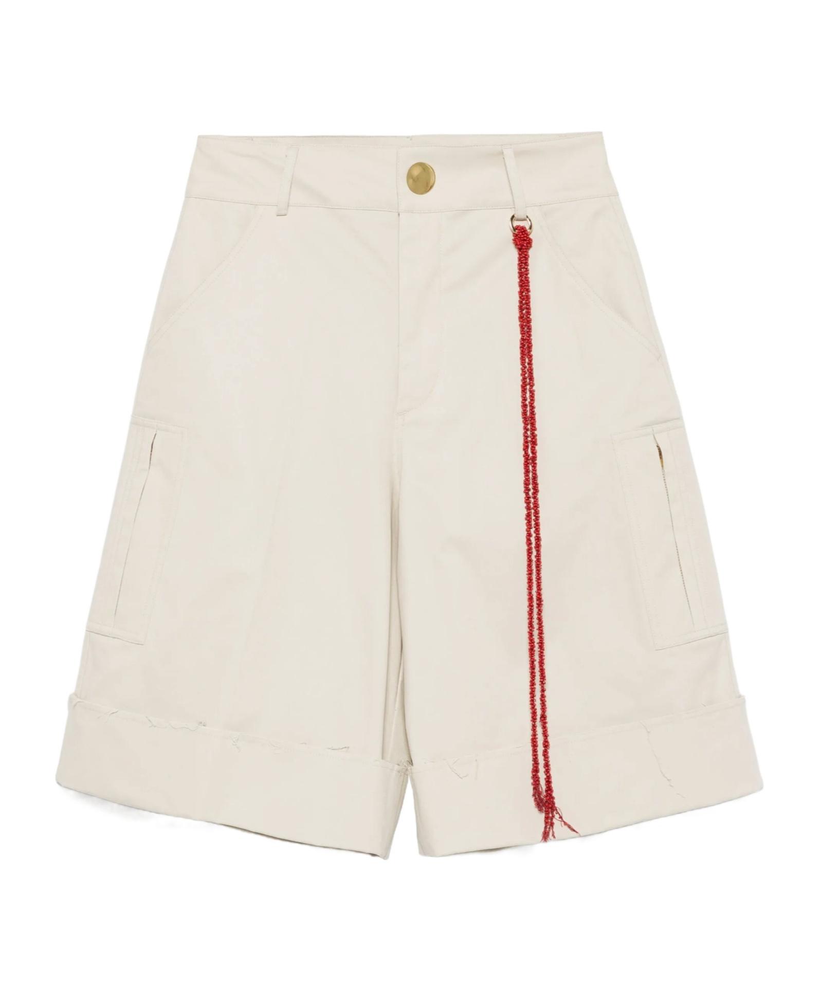 ショートパンツ DARKPARK Women Shorts Burmudas WTR47FAC63 0001 WHITE DARKPARK Shorts for Women | Online Sale up to 80% off | Lyst