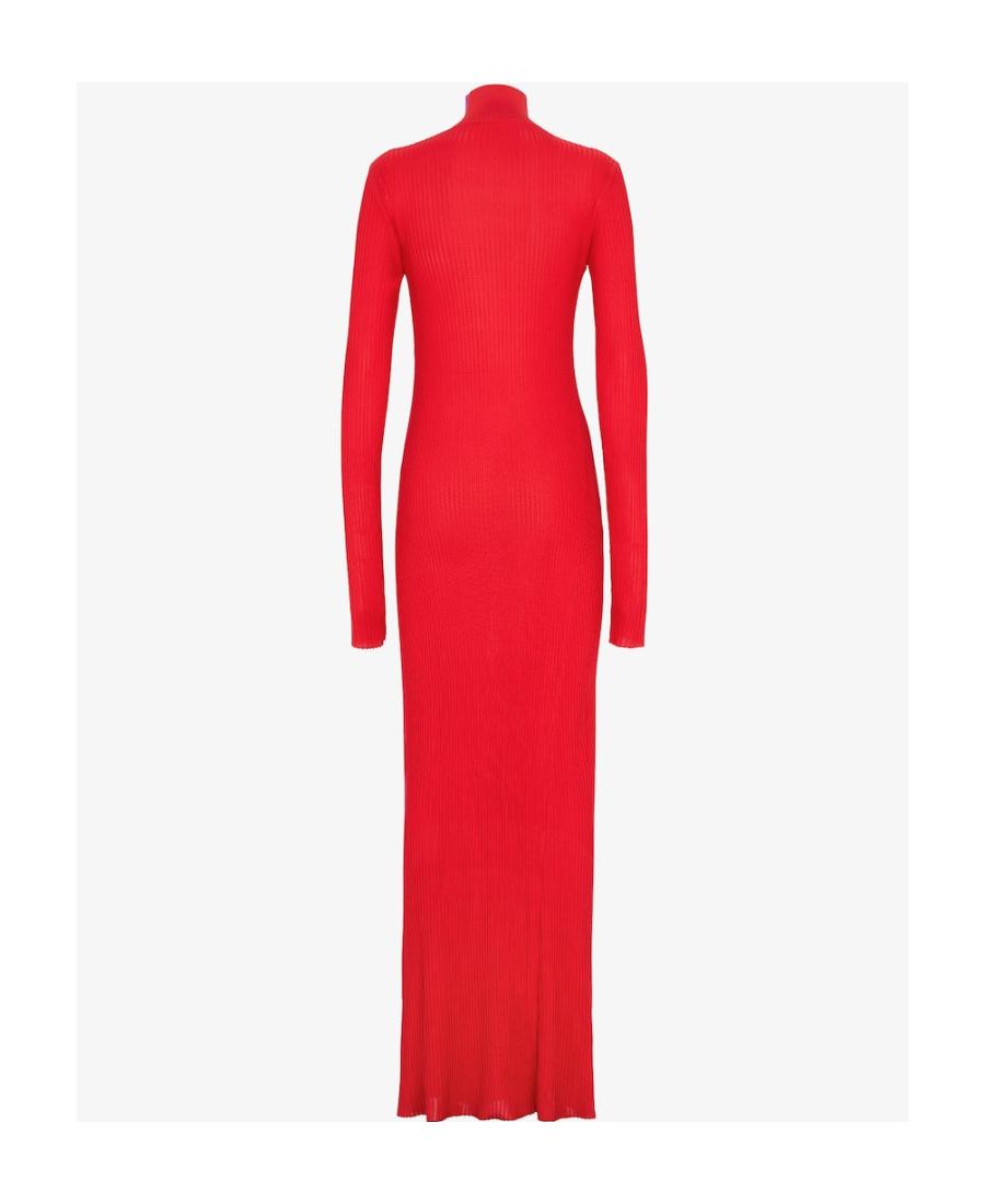 ワンピース Fendi Red Ff Cotton And Viscose Dress Dress Fabric Red | Fendi