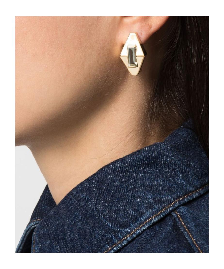 フランス発送 ALIITA 片耳イヤーカフ DECO ROMBO EARCUFF Orecchino Aro P Mini in Oro - ALIITA