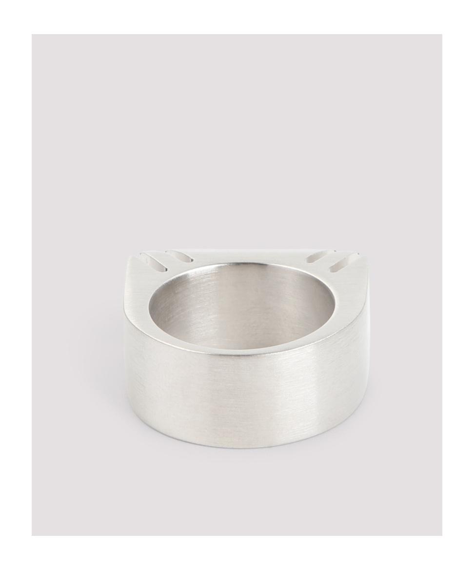 アクセサリー rick owens CUT BEVELED RING 58 Rick Owens Bevel Cut Ring in White for Men | Lyst
